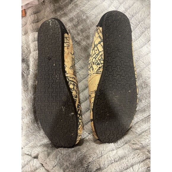 Harry Potter Shoes Bioworld Marauders Map Womans Size M - Picture 5 of 9